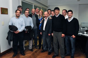 Giorgi recibió a dirigentes del interior bonaerense