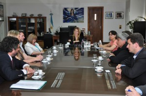 Parque ind Esperanza 1 Anunciaron a Giorgi la creación de un parque industrial en Esperanza, provincia de Santa Fe