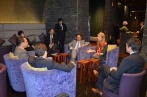 Giorgi firmó un acuerdo para fortalecer el comercio de manufacturas industriales con Colombia