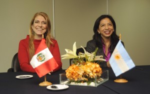 Giorgi instó a aumentar el comercio bilateral con Perú